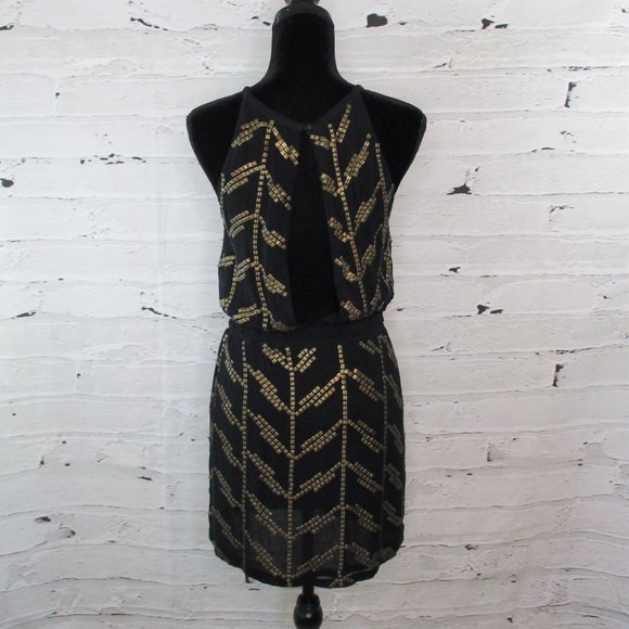 MLV by Mayren Lee Viray Studded Mini Halter Dress - Picture 6 of 10